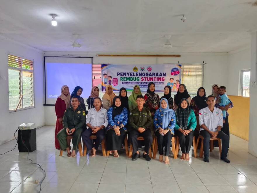 Penyelenggaraan Rembug Stunting Desa Lebuh Kec.Belat Kabupaten Karimun Tahun Anggaran 2026